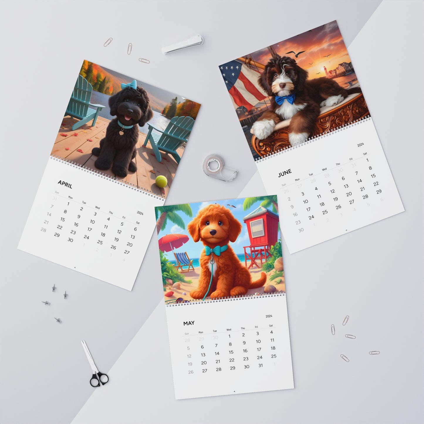 Doodles of All Colors - Wall Calendars (2025)