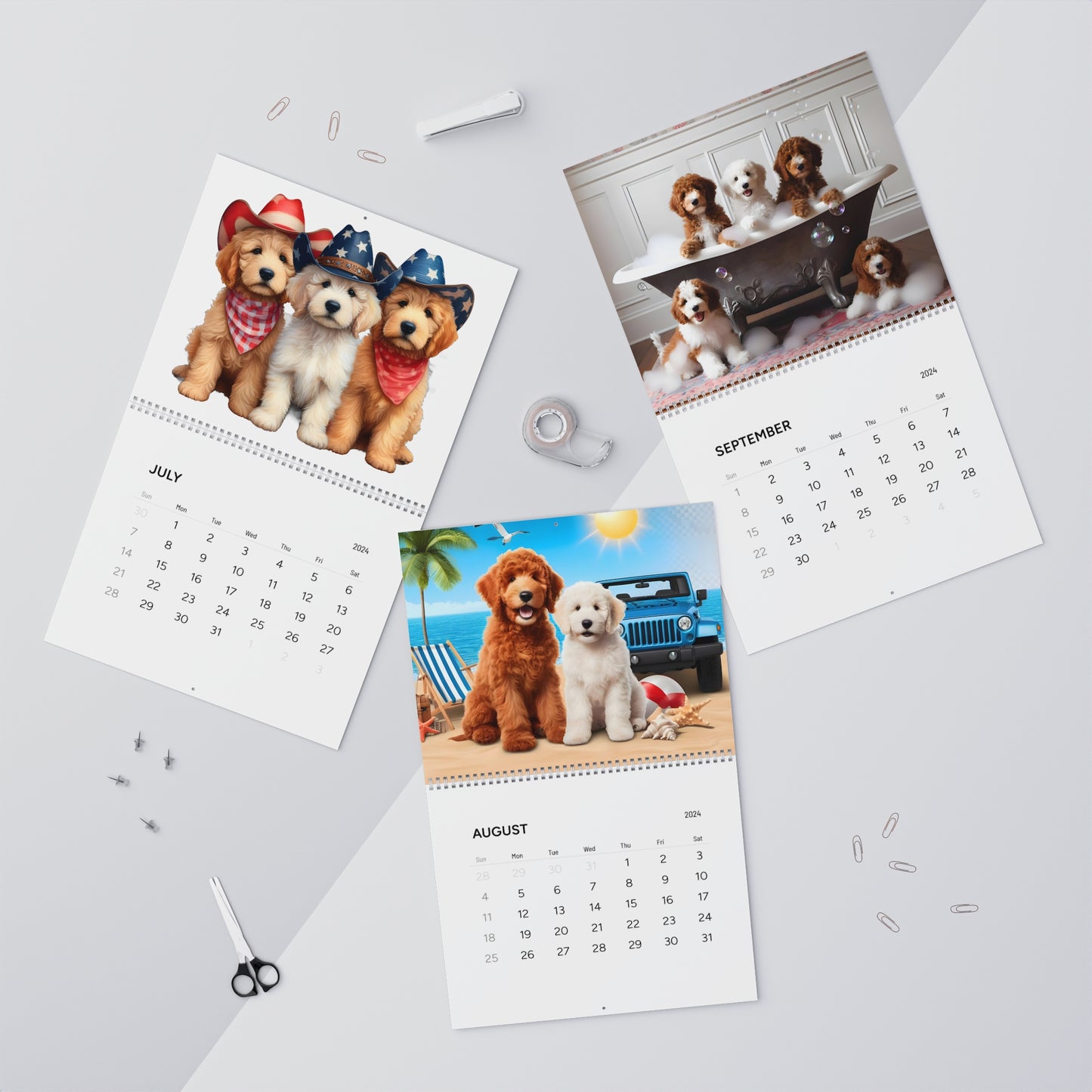 Doodles of All Colors - Wall Calendars (2025)