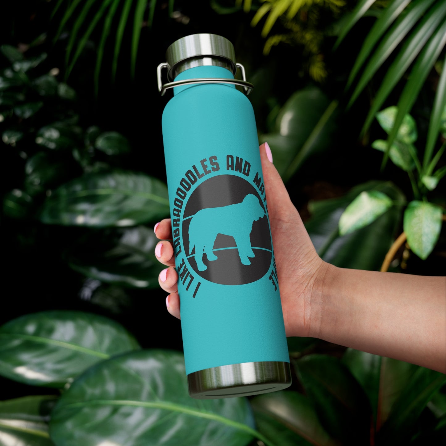 I like Labradoodles Copper Vacuum Insulated Bottle, 22oz