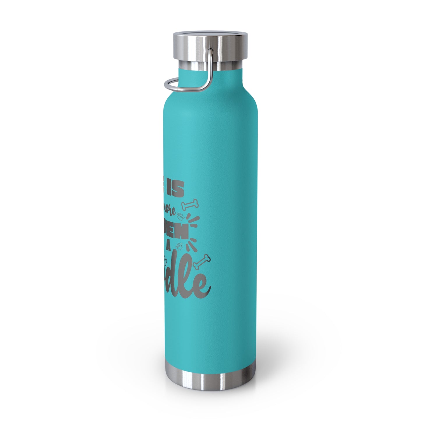 Life is Golden Doodle Copper Vacuum Insulated Bottle, 22oz