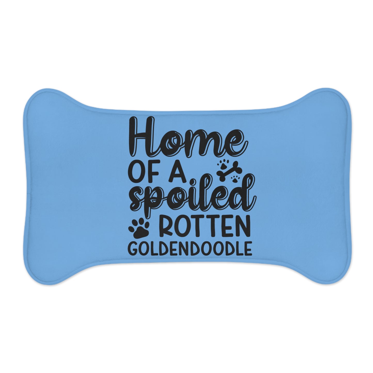 Home of a Spoiled Goldendoodle - Bone Shaped Feeding Mats