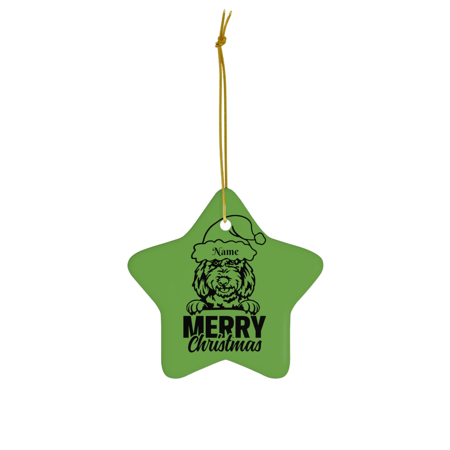 Personalize your Doodle Ornament!! Ceramic Ornament, 4 Shapes