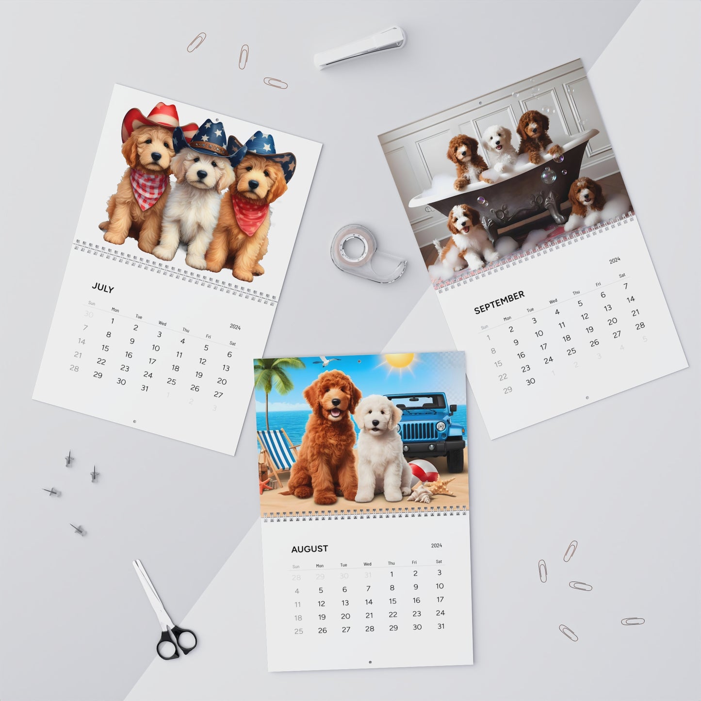 Doodles of All Colors - Wall Calendars (2025)
