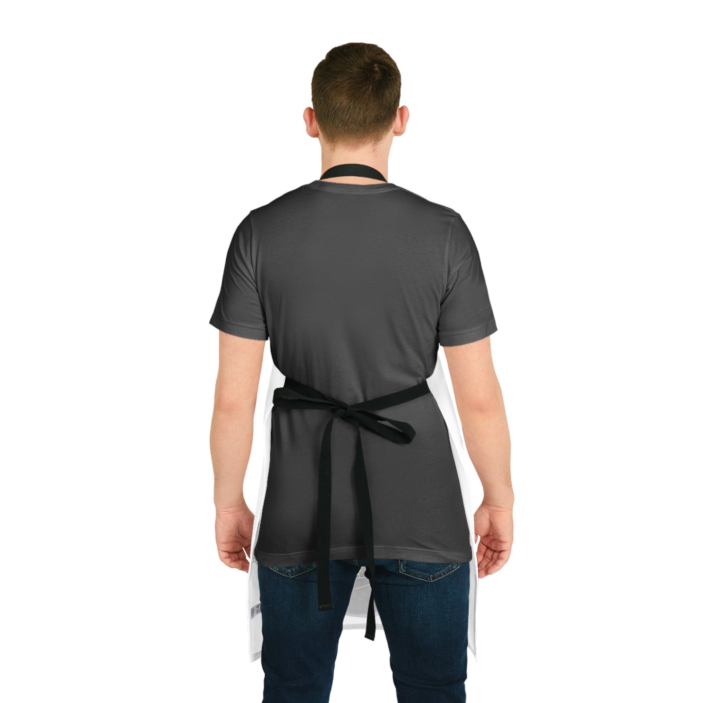 Christmas Black Doodle w/Lights Apron