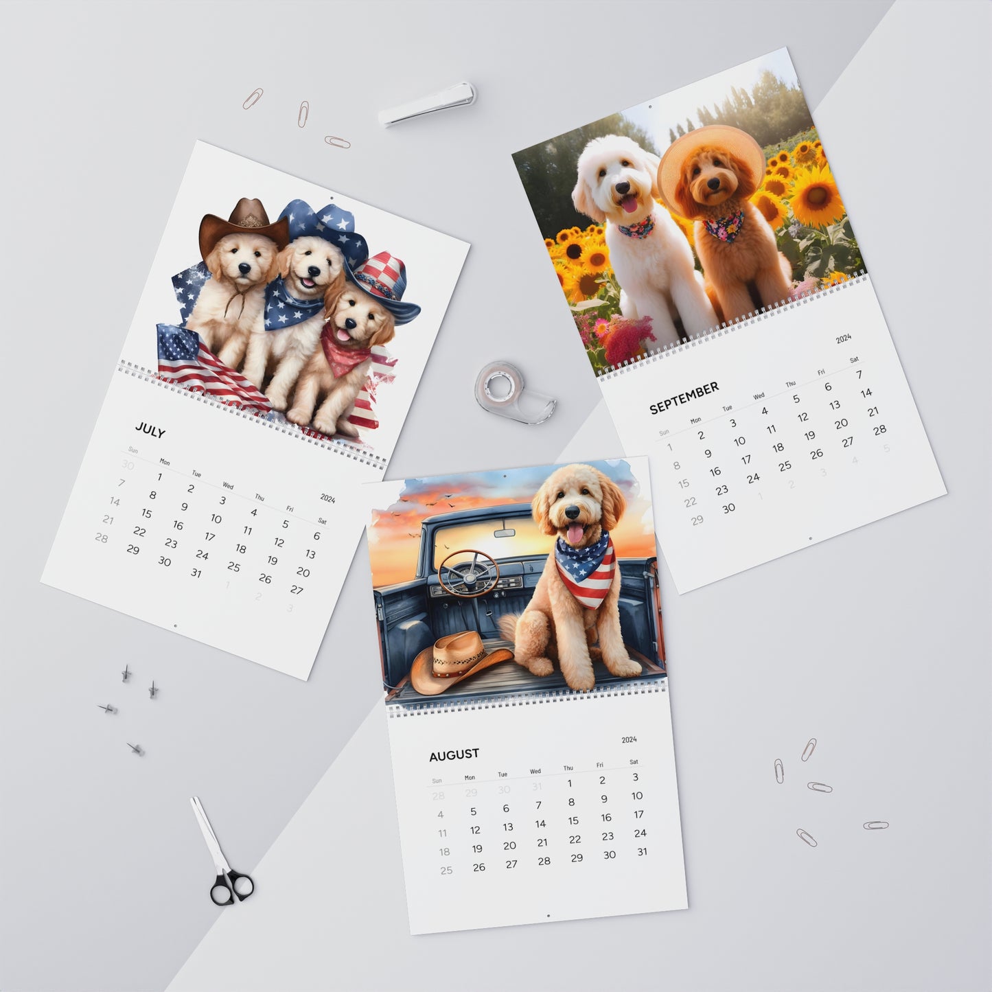 Doodles of all Colors - Wall Calendars (2025)