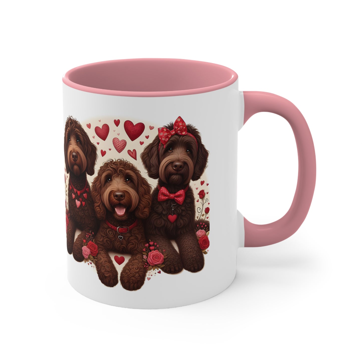 Chocolates for Valentine's Day - Accent Coffee Mug, 11oz
