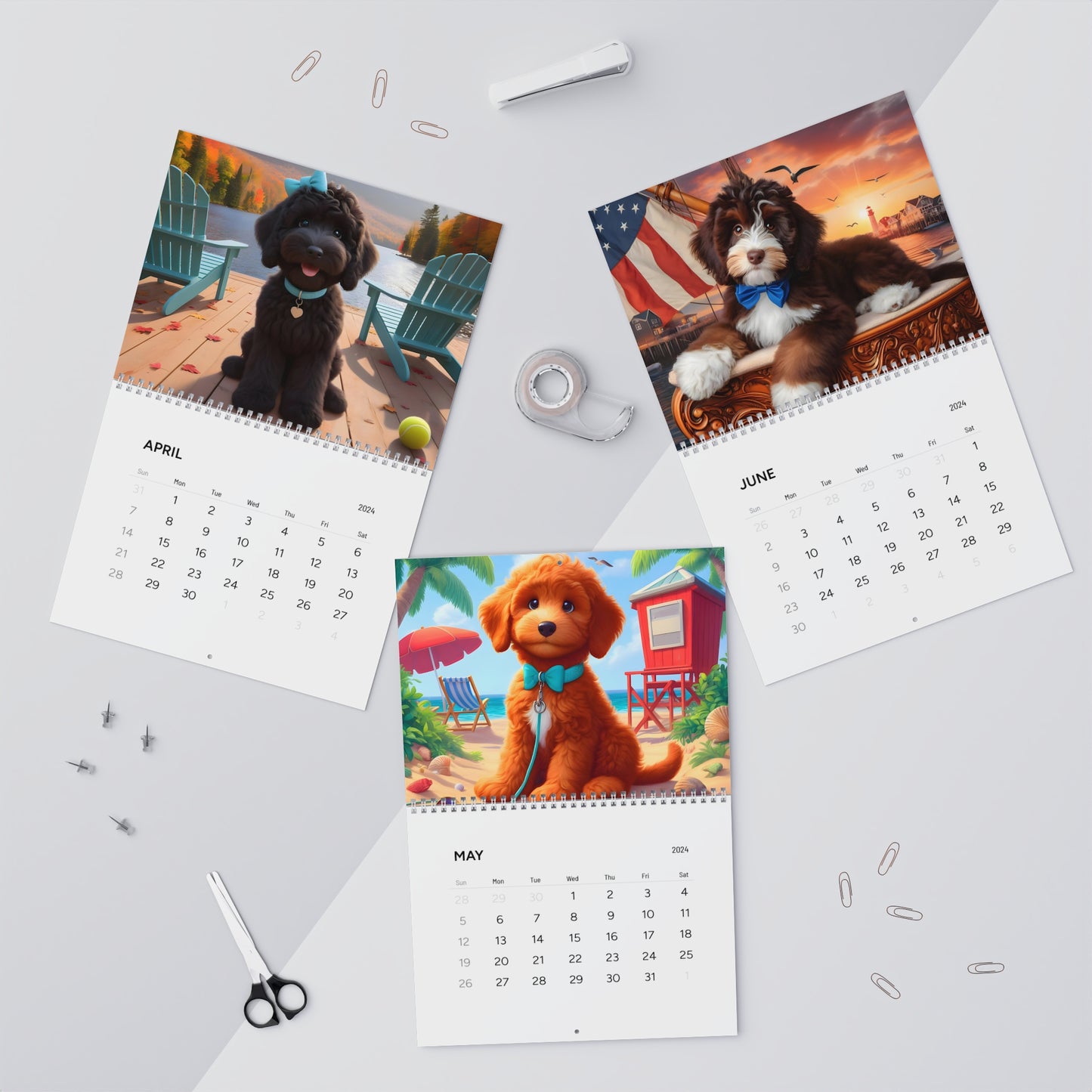Doodles of All Colors - Wall Calendars (2025)