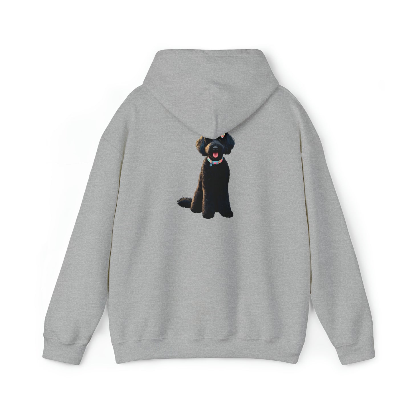 Black Doodle Unisex Heavy Blend™ Hooded Sweatshirt