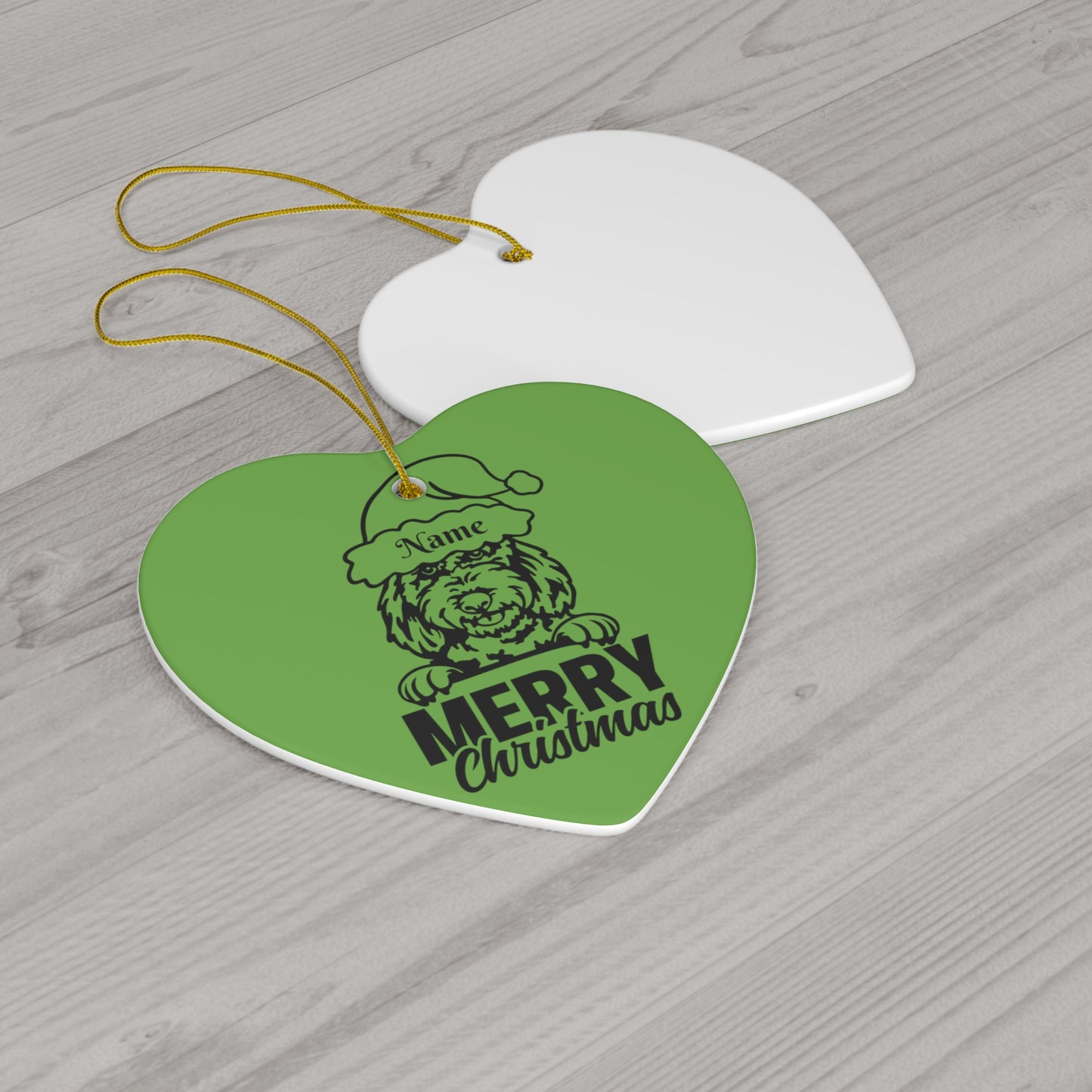 Personalize your Doodle Ornament!! Ceramic Ornament, 4 Shapes