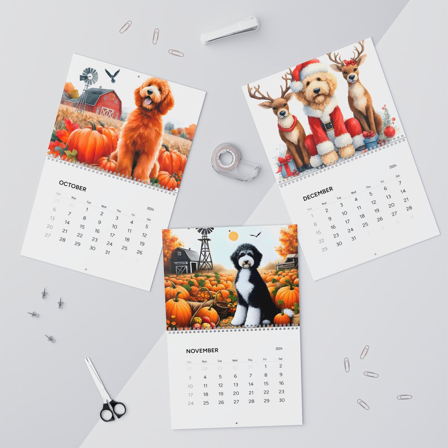 Doodles of All Colors - Wall Calendars (2025)