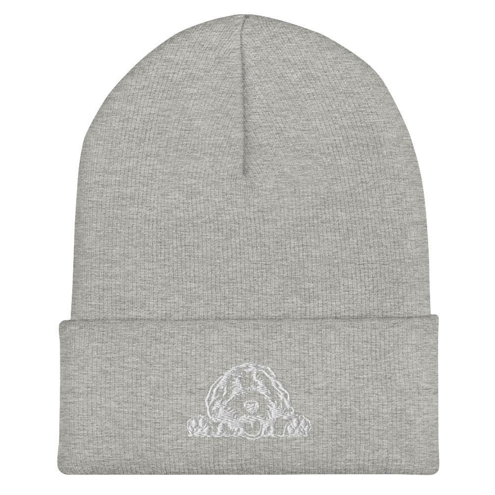 Dood Embroidered Cuffed Beanie