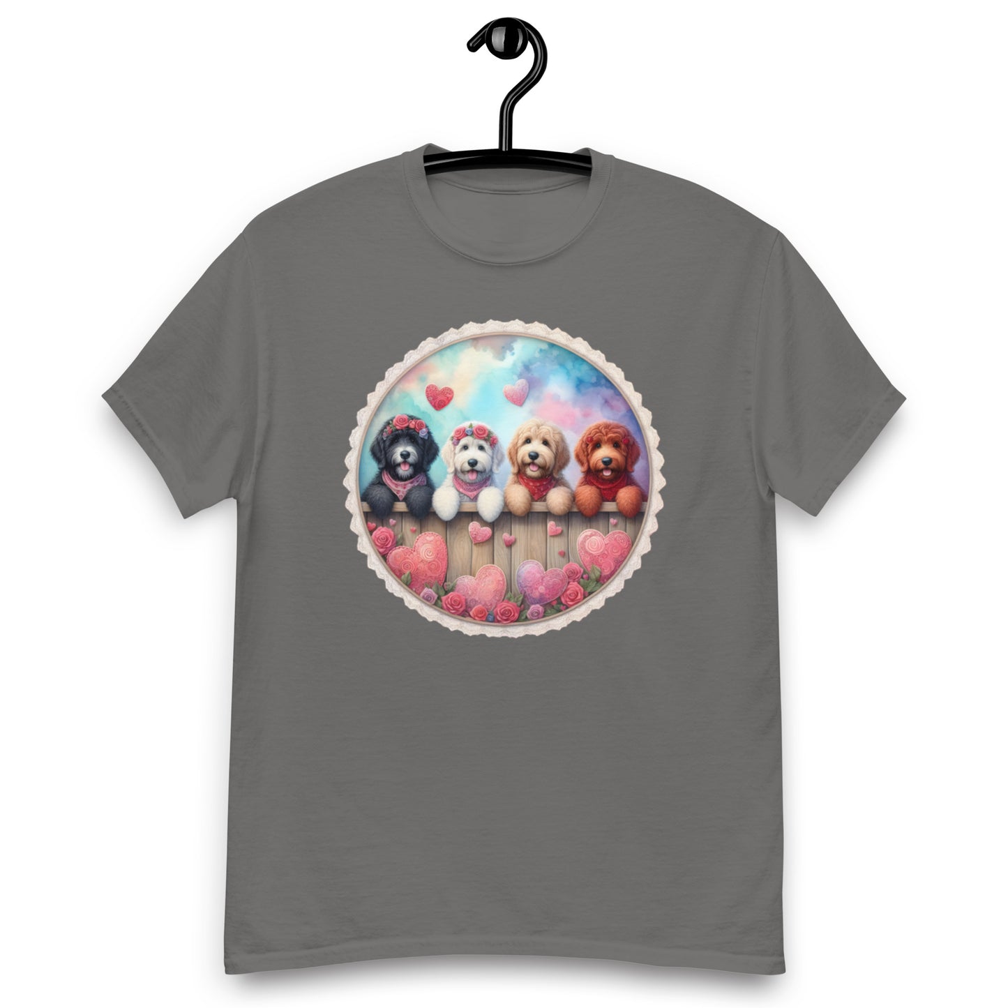 Valentine Doodles - Men's Classic Gildan T Shirt