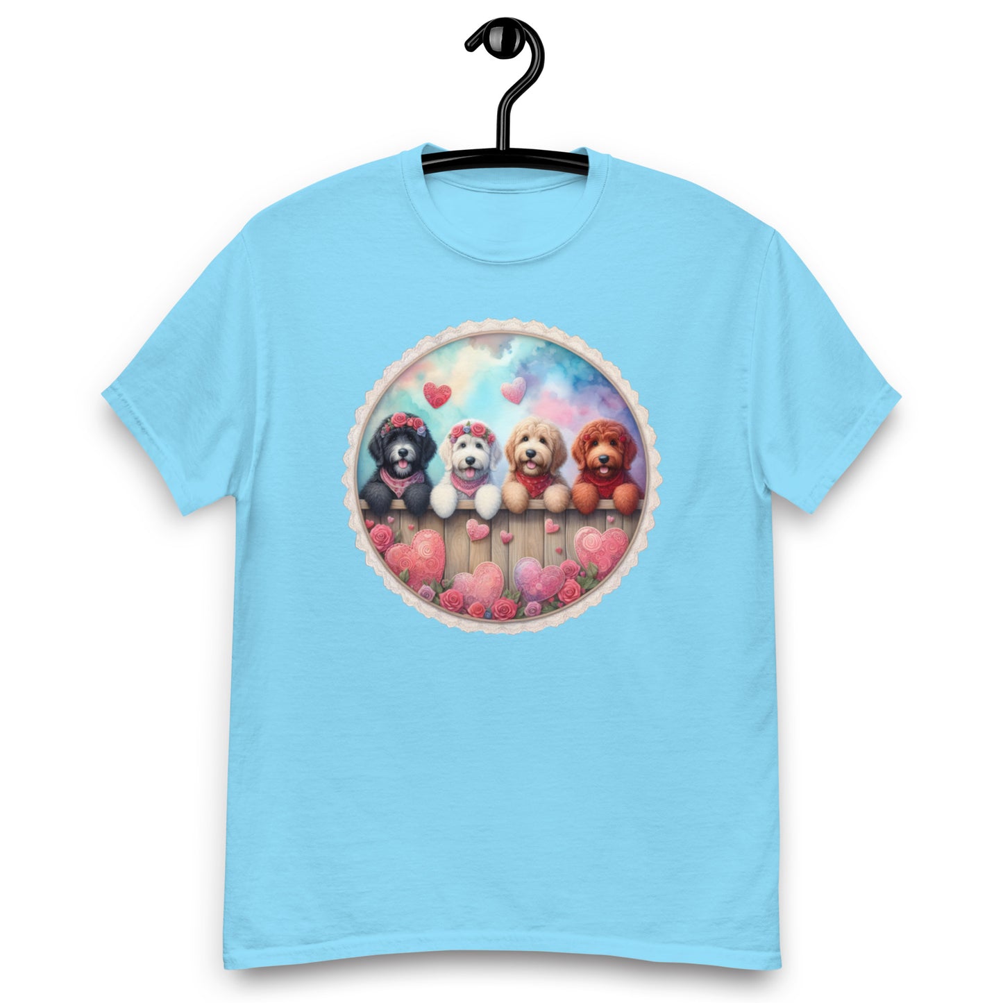 Valentine Doodles - Men's Classic Gildan T Shirt