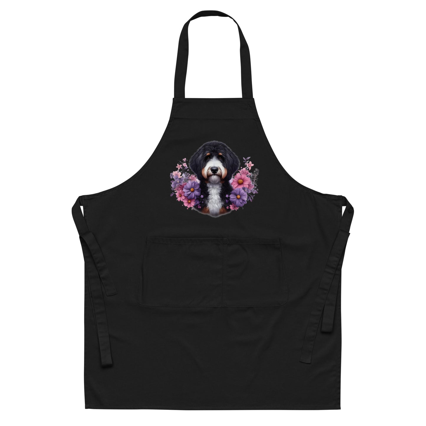Bernedoodle Organic Cotton Apron