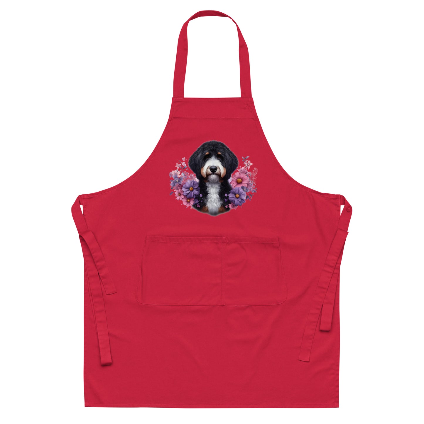 Bernedoodle Organic Cotton Apron