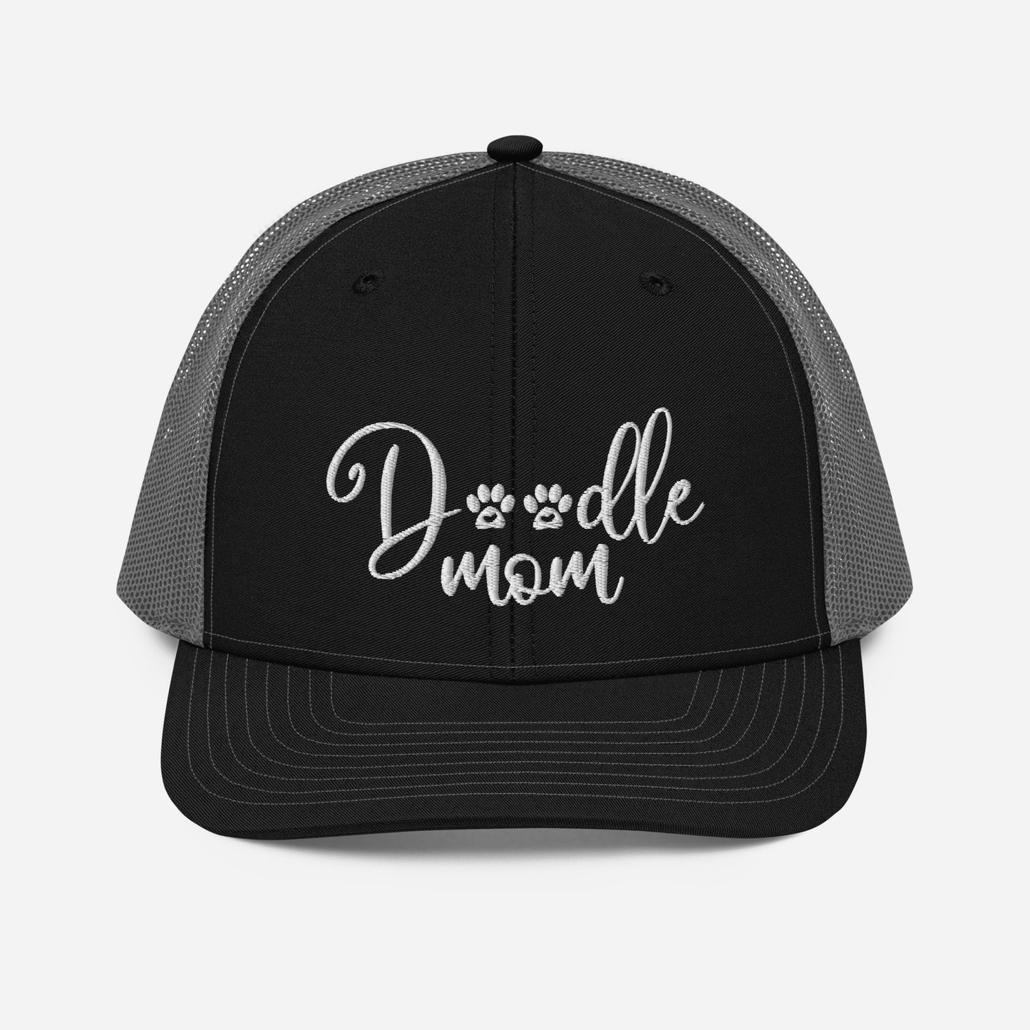 Doodle Mom Embroidered Trucker Cap