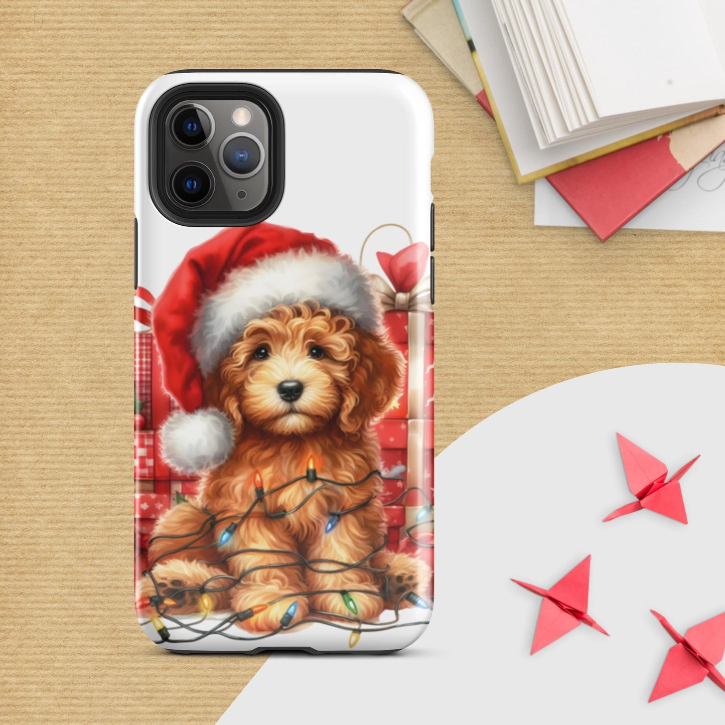 Christmas Doodle - Tough Case for iPhone®
