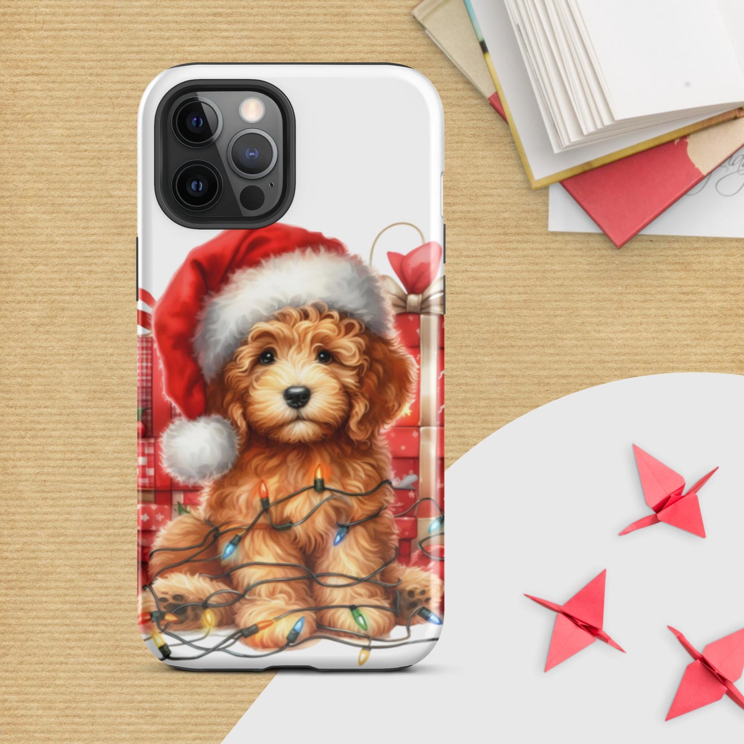 Christmas Doodle - Tough Case for iPhone®