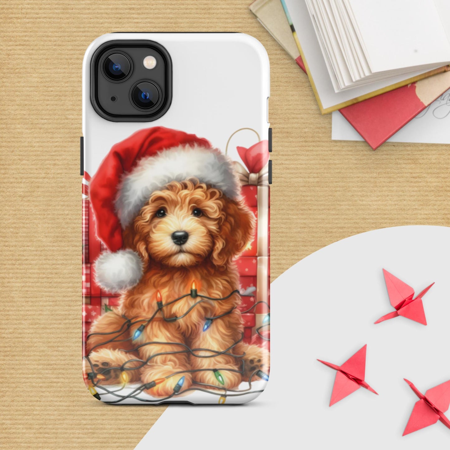 Christmas Doodle - Tough Case for iPhone®