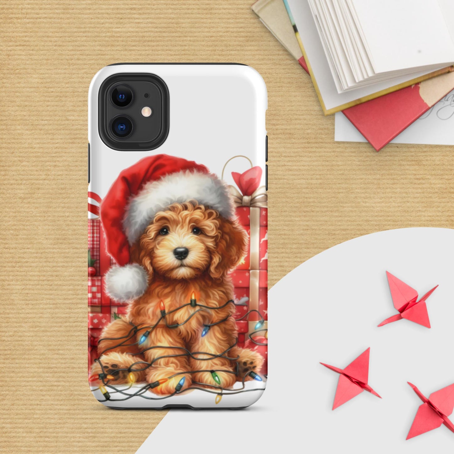 Christmas Doodle - Tough Case for iPhone®