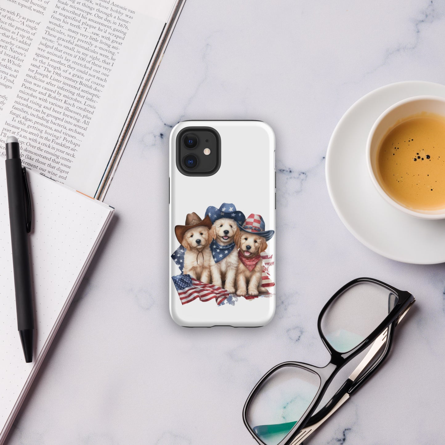 Patriotic Doodles Tough Case for iPhone®