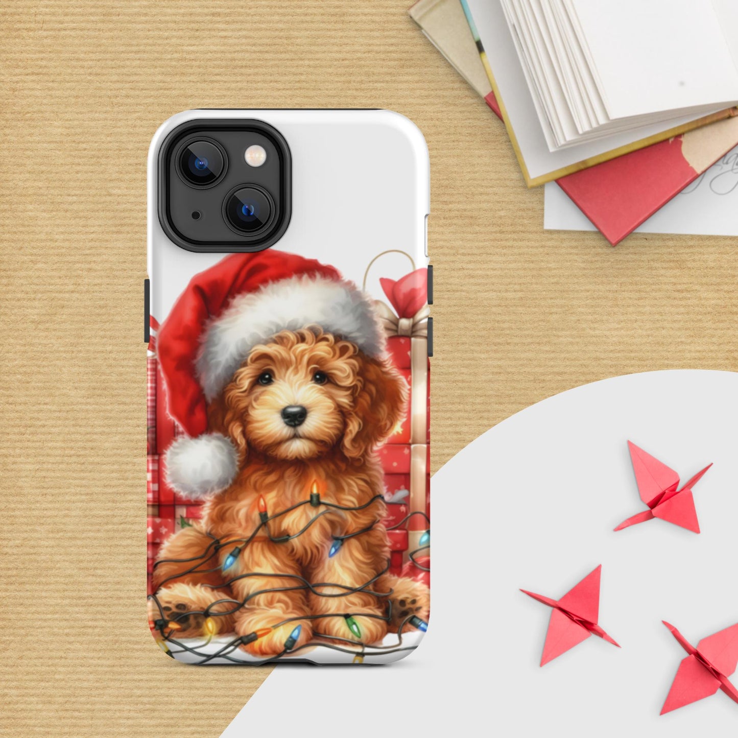 Christmas Doodle - Tough Case for iPhone®