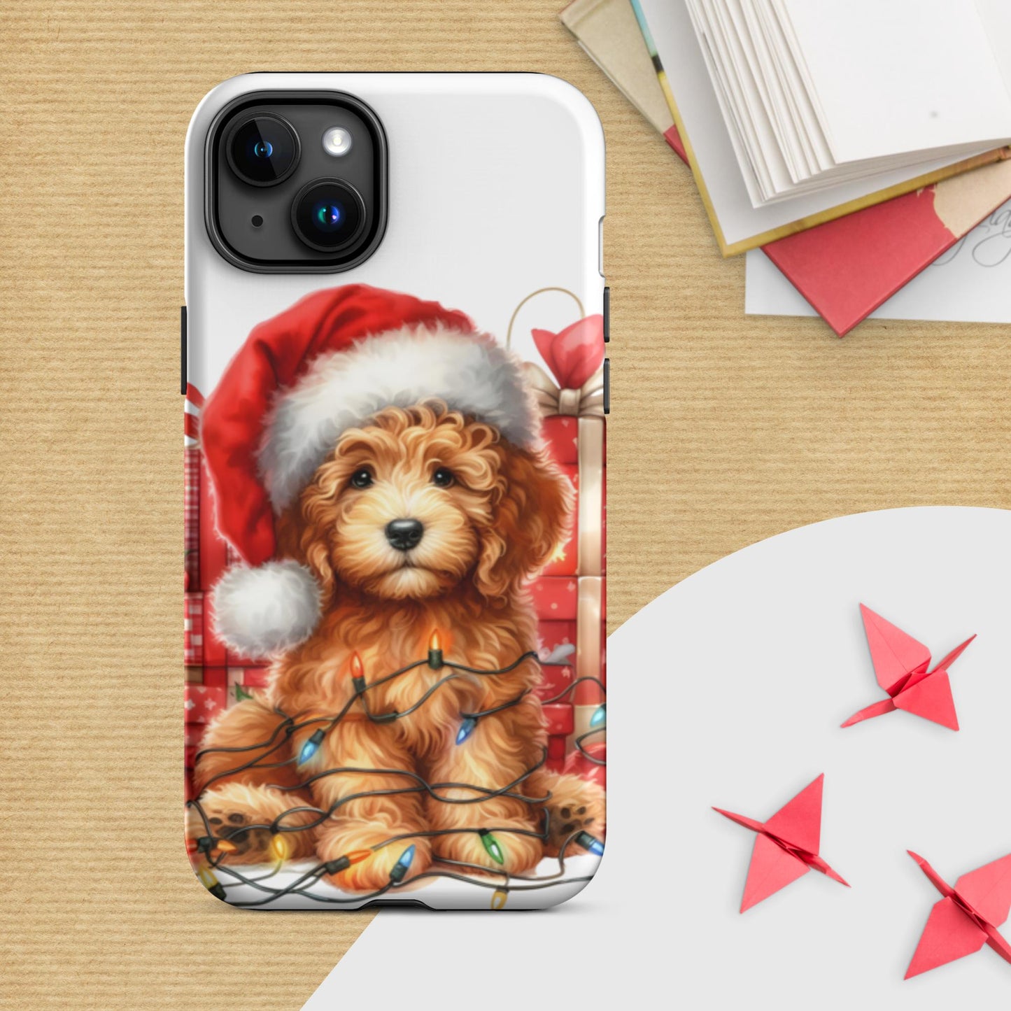 Christmas Doodle - Tough Case for iPhone®