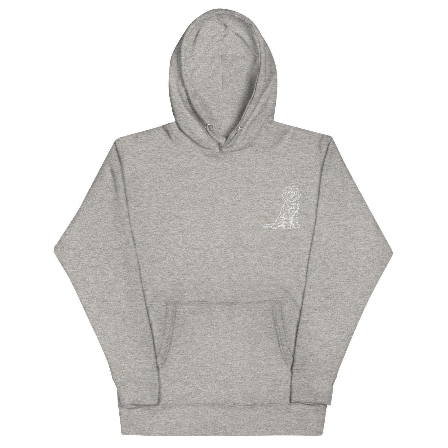 Doodle Embroidered Unisex Hoodie