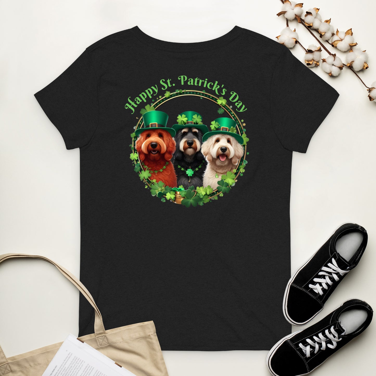 Happy St. Patrick's Day - Women’s V Neck T Shirt