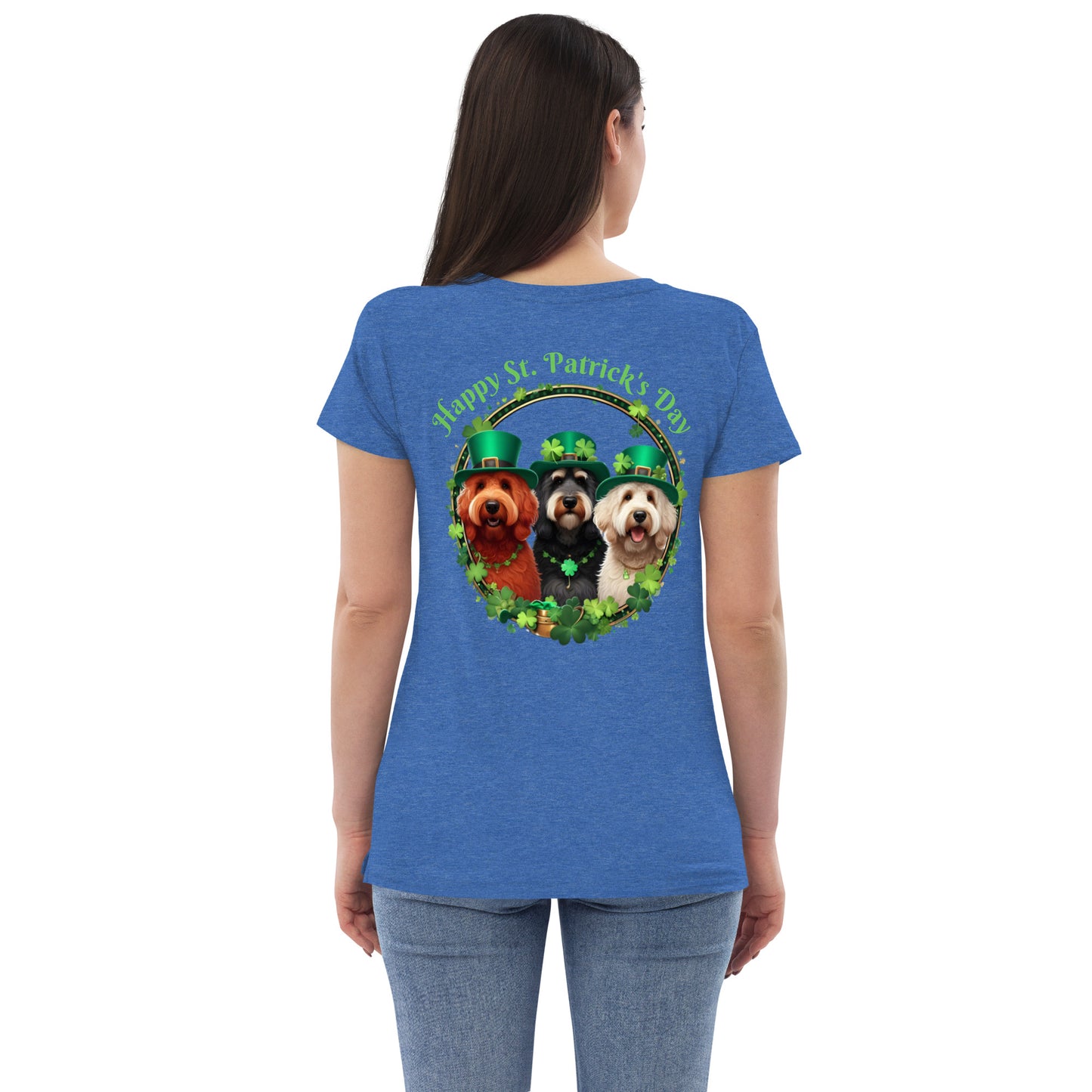 Happy St. Patrick's Day - Women’s V Neck T Shirt
