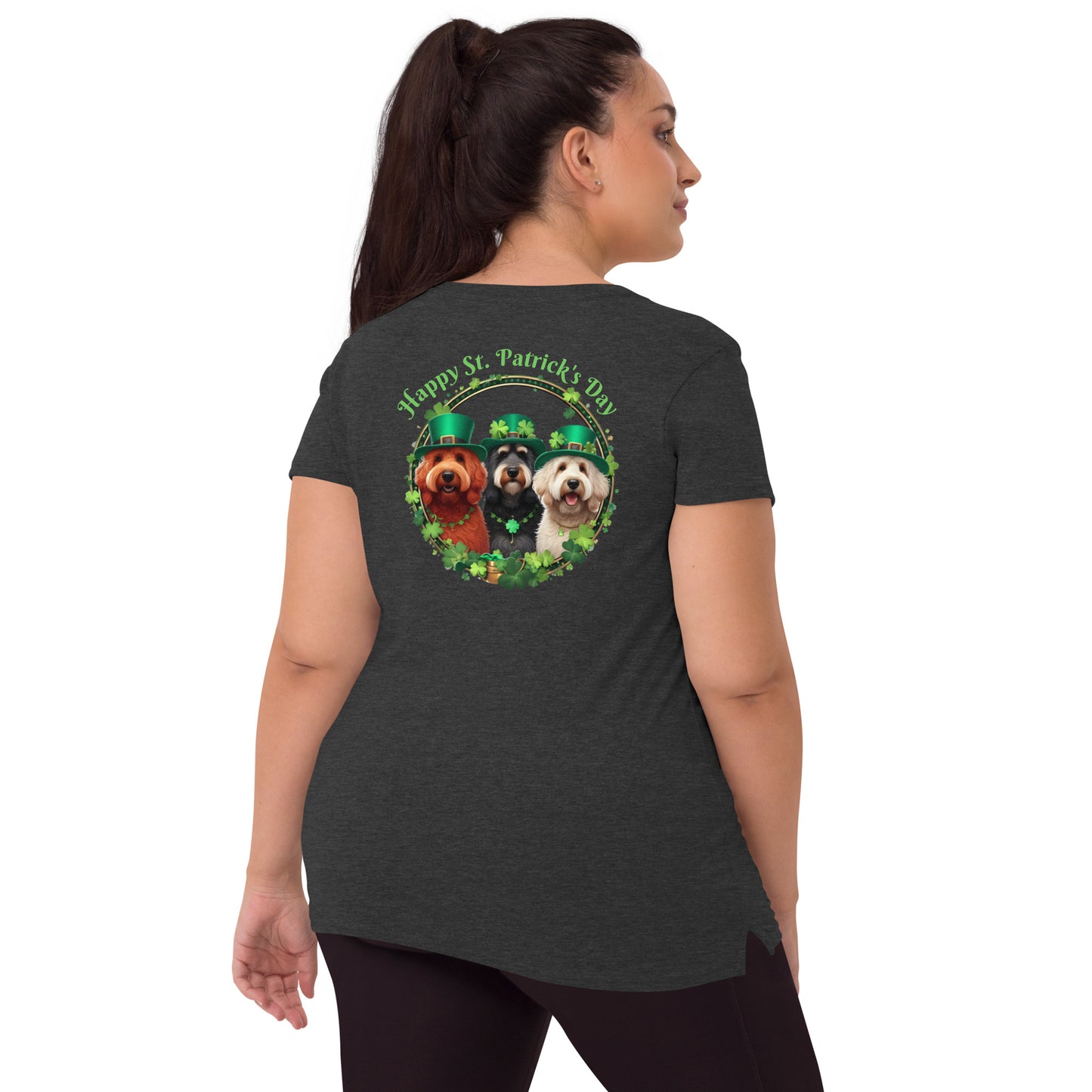 Happy St. Patrick's Day - Women’s V Neck T Shirt