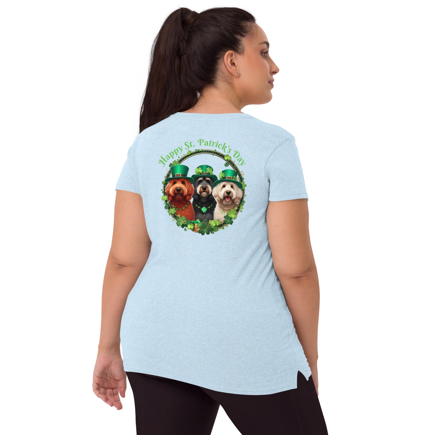 Happy St. Patrick's Day - Women’s V Neck T Shirt