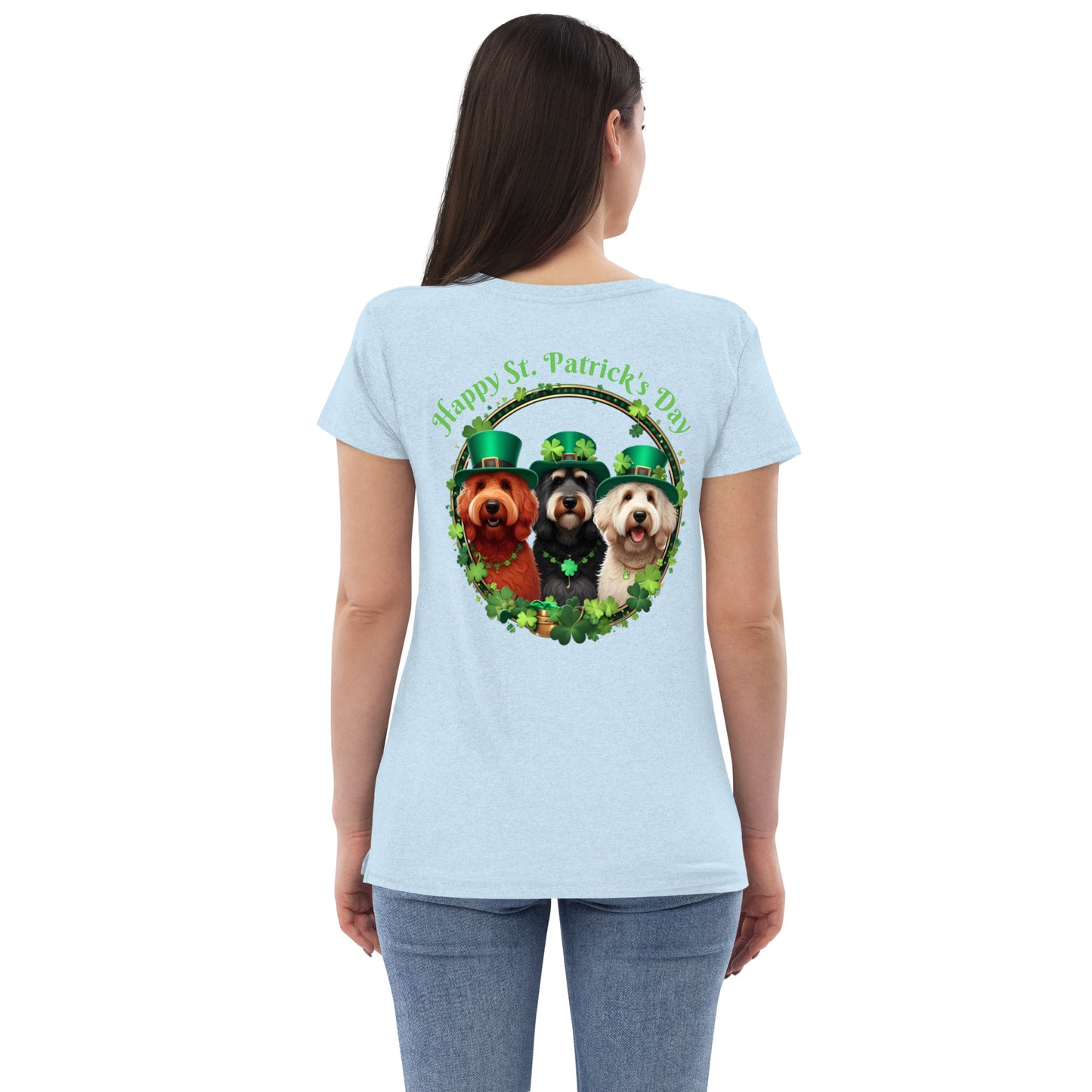 Happy St. Patrick's Day - Women’s V Neck T Shirt