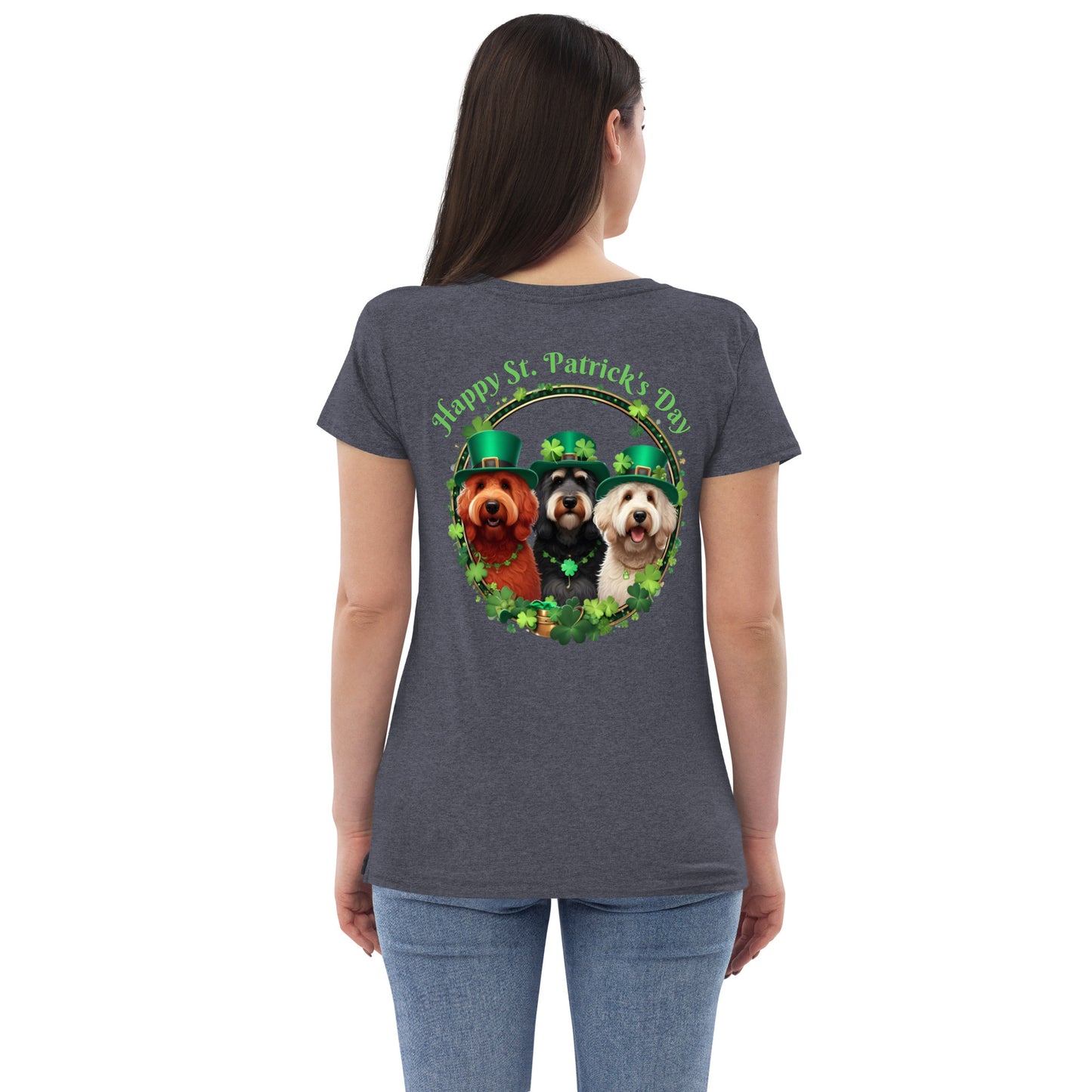 Happy St. Patrick's Day - Women’s V Neck T Shirt
