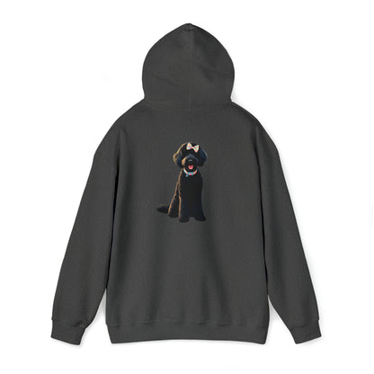 Black Doodle Unisex Heavy Blend™ Hooded Sweatshirt