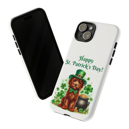 Happy Doodle St. Patrick's Day - Tough Cases - Apple iPhone, Samsung Galaxy, and Google Pixel