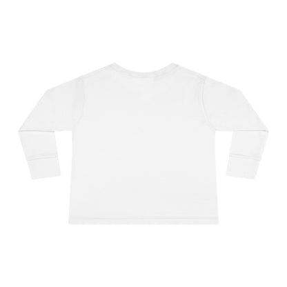 Christmas White Doodle - Toddler Long Sleeve T Shirt