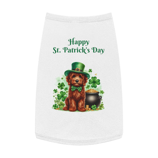 Happy Doodle St. Patrick's Day - Adorable Pet Tank Top