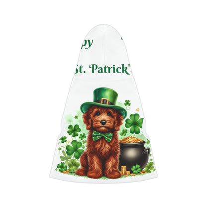 Happy Doodle St. Patrick's Day - Adorable Pet Hoodie