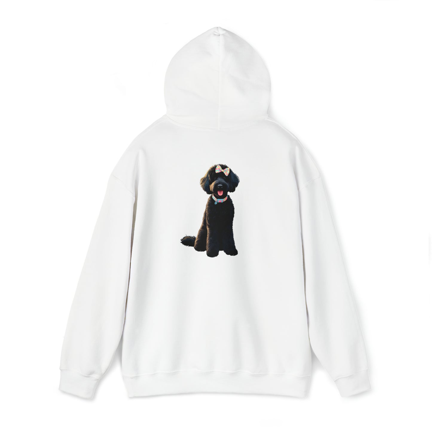 Black Doodle Unisex Heavy Blend™ Hooded Sweatshirt