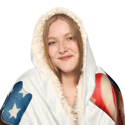 Patriotic Doodles Snuggle Blanket