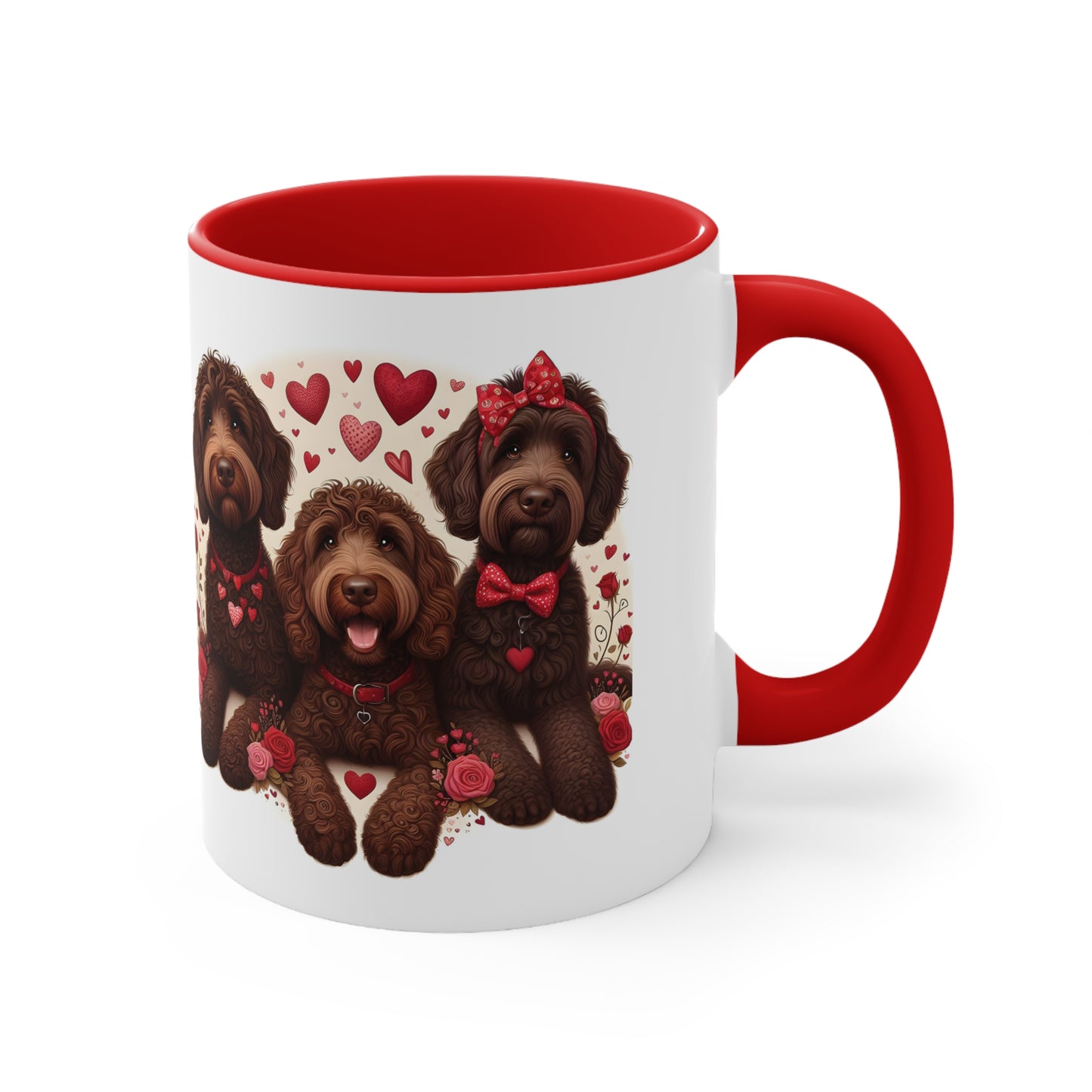 Chocolates for Valentine's Day - Accent Coffee Mug, 11oz