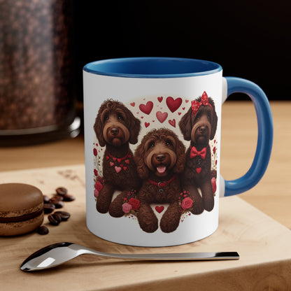 Chocolates for Valentine's Day - Accent Coffee Mug, 11oz