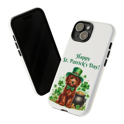 Happy Doodle St. Patrick's Day - Tough Cases - Apple iPhone, Samsung Galaxy, and Google Pixel