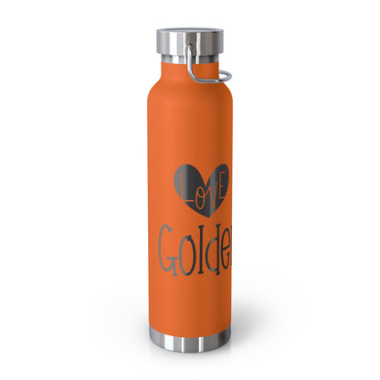 Love My Goldendoodle Copper Vacuum Insulated Bottle, 22oz