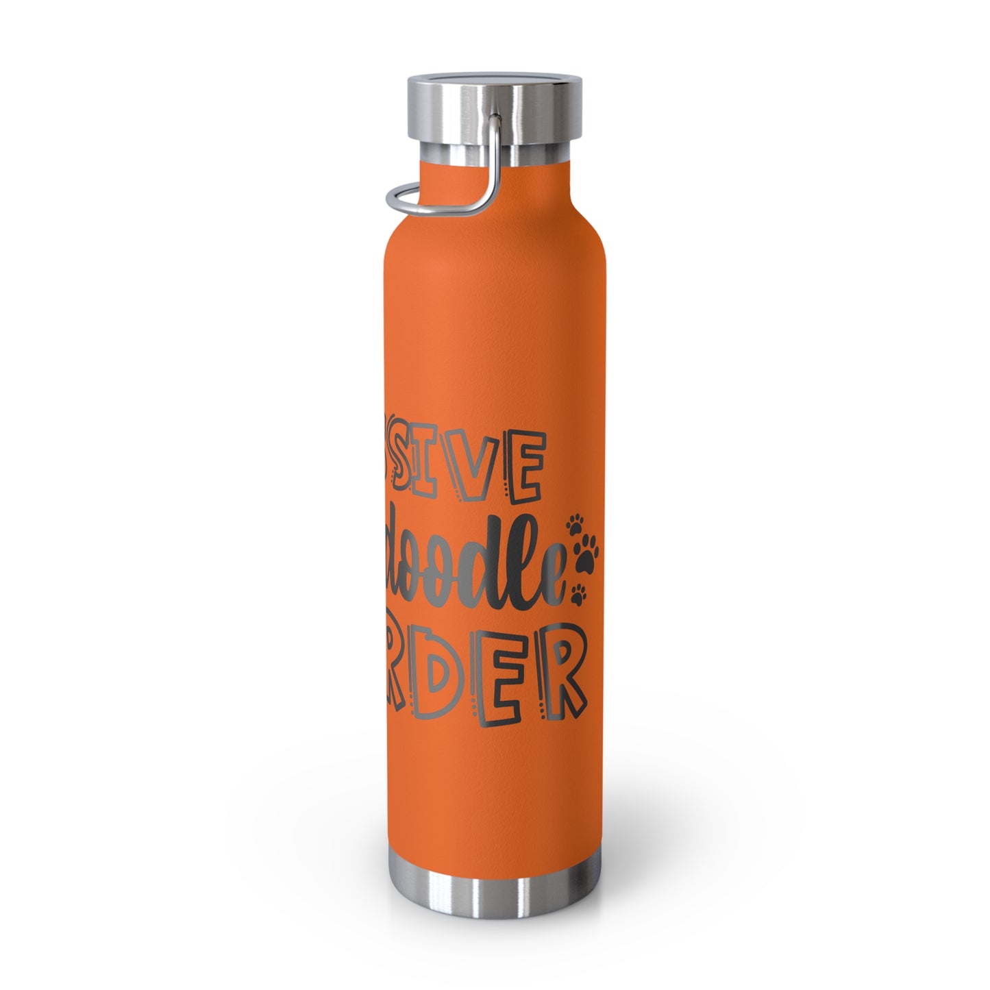 Obsessive Goldendoodle Disorder Copper Vacuum Insulated Bottle, 22oz