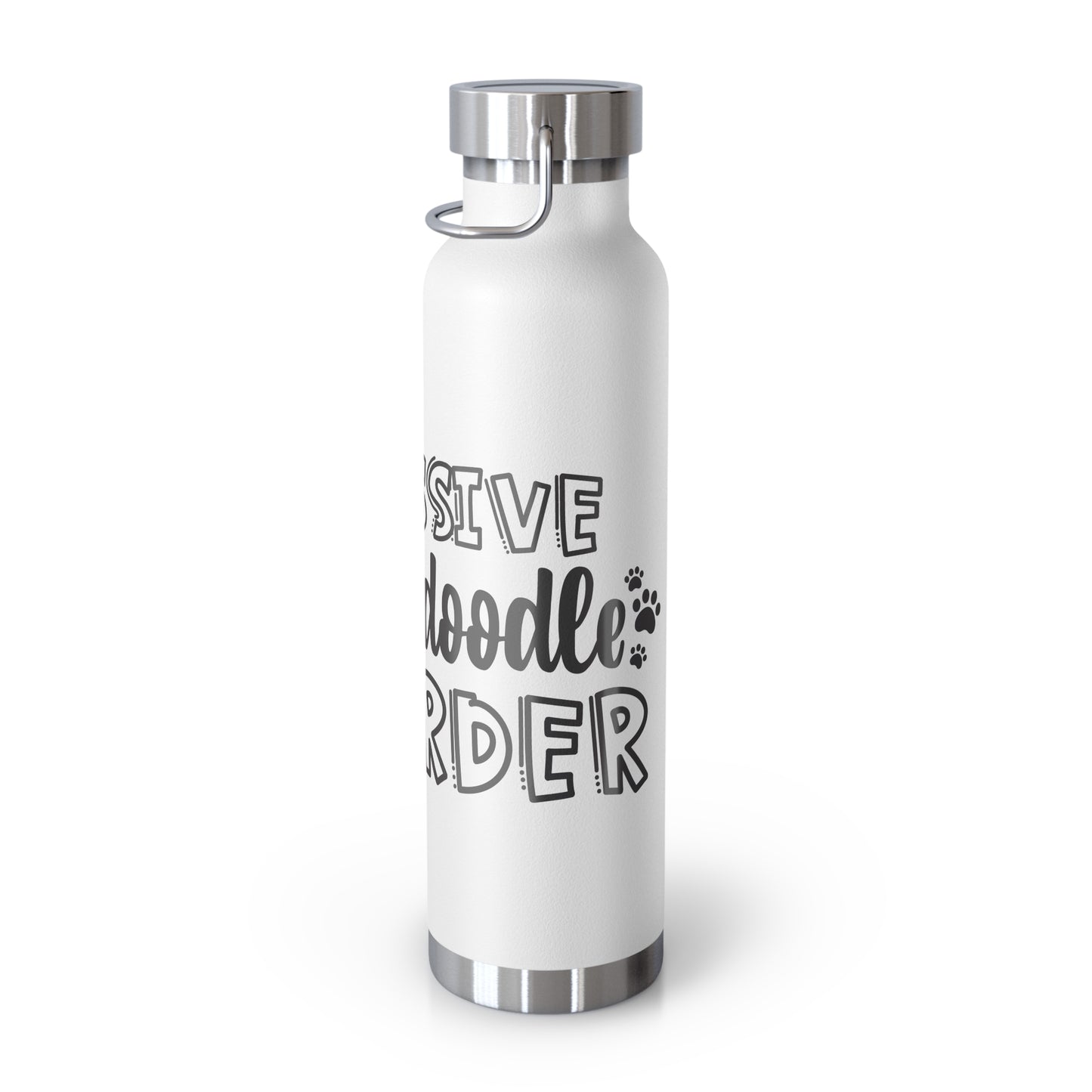 Obsessive Goldendoodle Disorder Copper Vacuum Insulated Bottle, 22oz