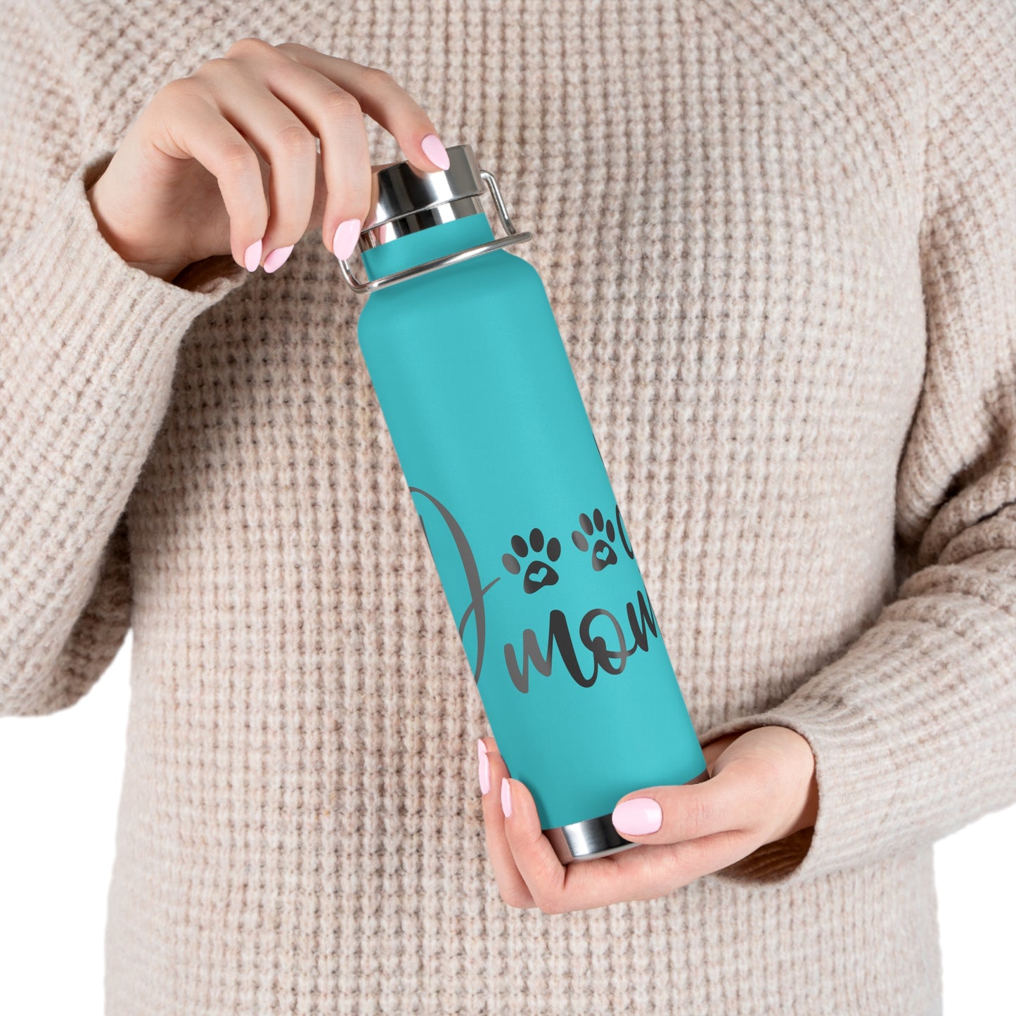 Doodle Mom Copper Vacuum Insulated Bottle, 22oz