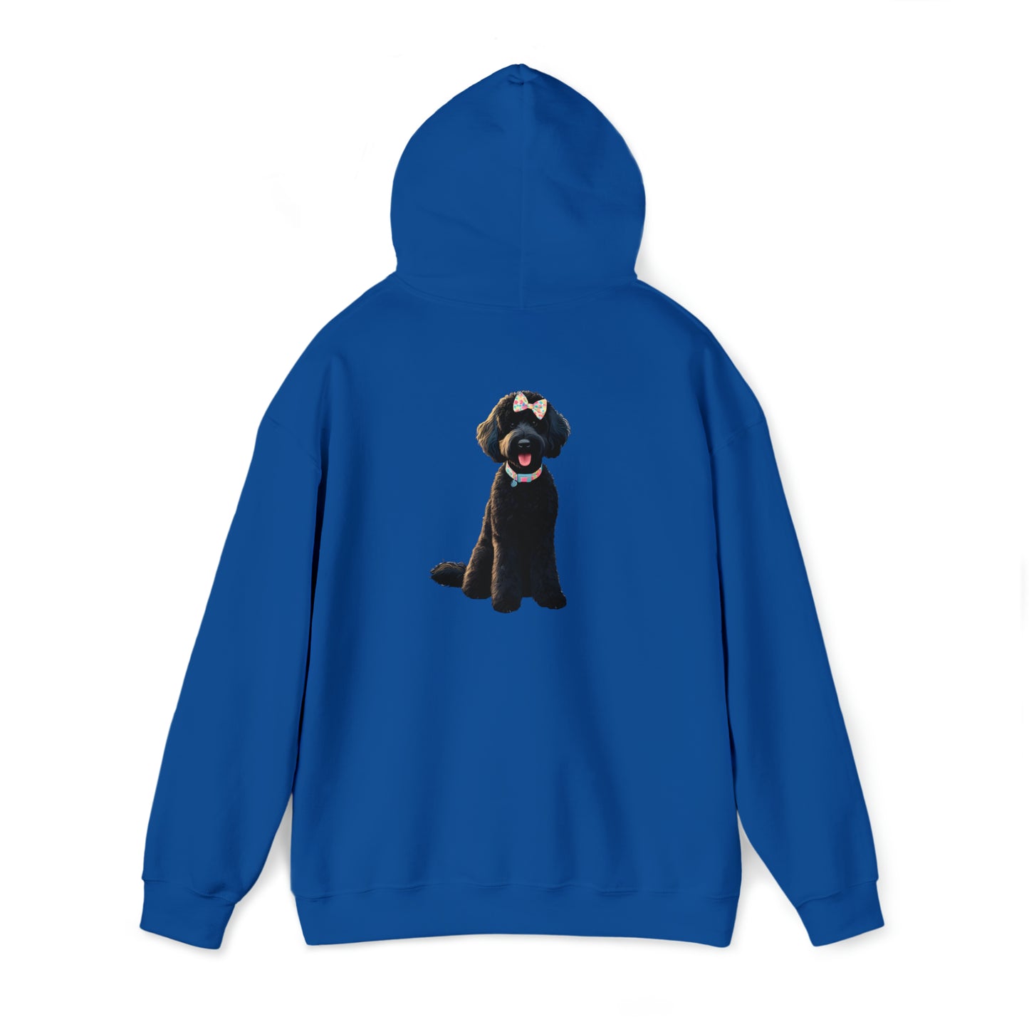 Black Doodle Unisex Heavy Blend™ Hooded Sweatshirt