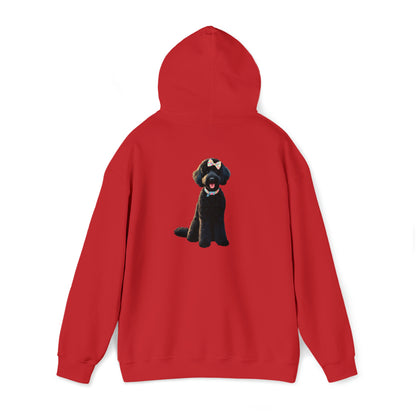 Black Doodle Unisex Heavy Blend™ Hooded Sweatshirt